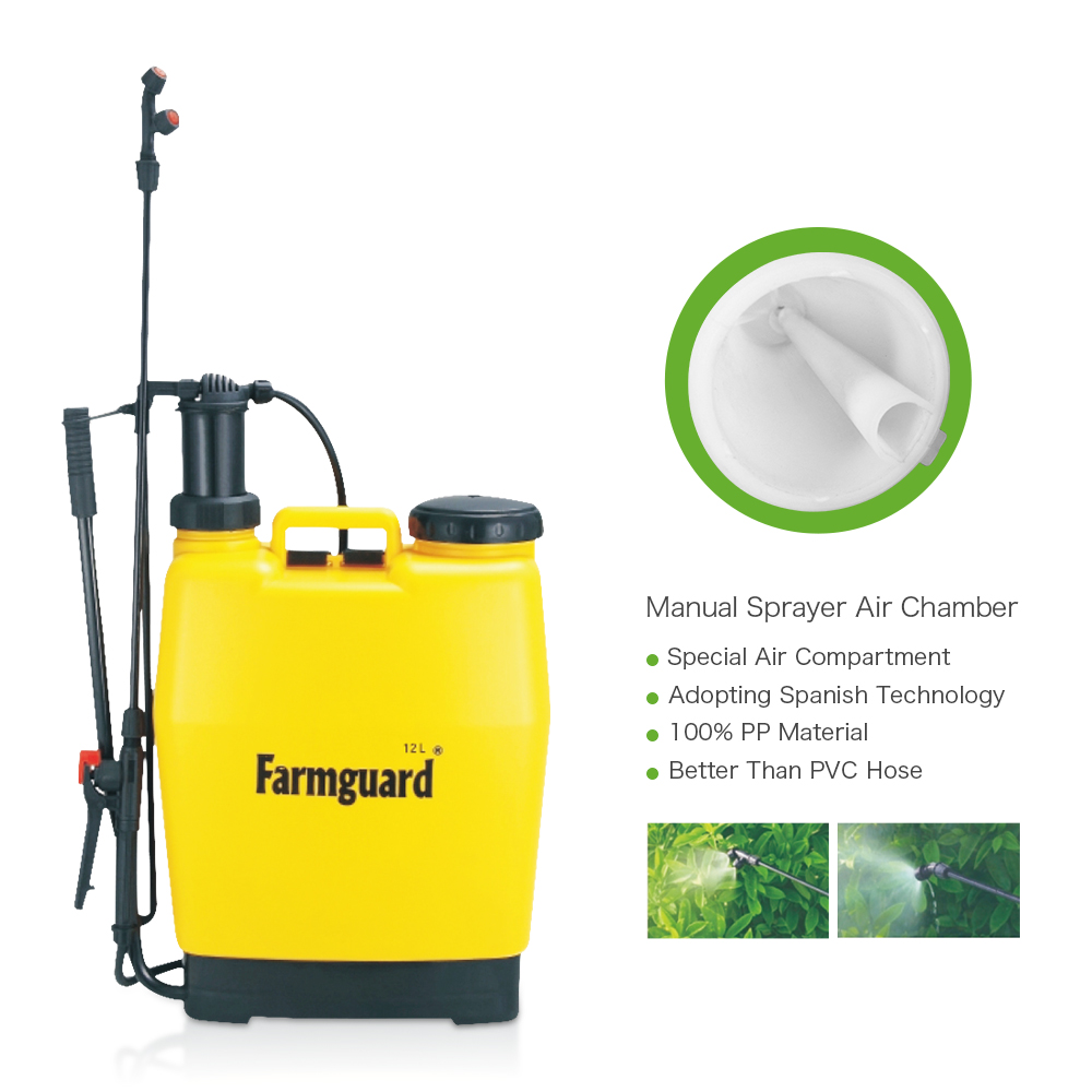 Farmguard 20 litros mochila máquina de nebulização agrícola de pressão manual pulverizador GF-20S-06C