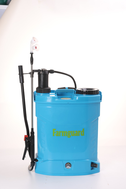 Pumpa dupla 20L Bateria elétrica Pulverizador de mochila 2in1 Máquinas agrícolas Pulverizador agrícola GF-20SD-19Z