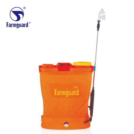 Pulverizador de agricultura de bateria de plástico boom elétrico 16l novo design GF-16D-03Z