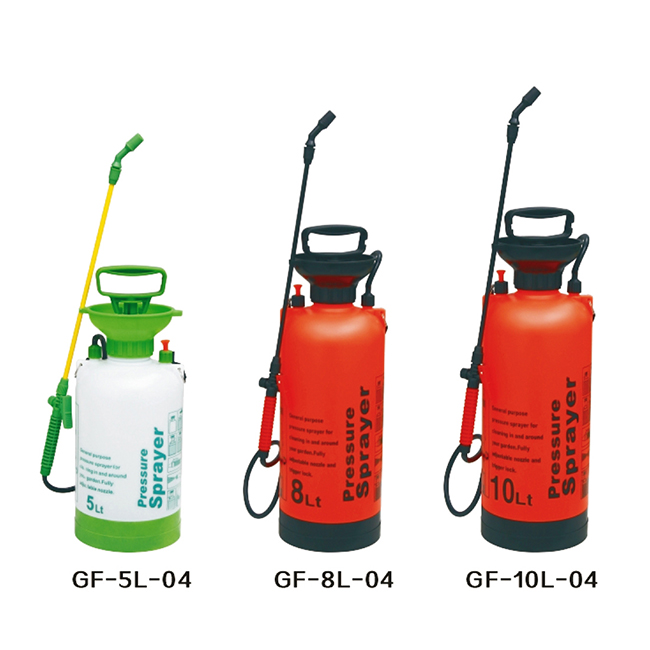 5L 8L 10L Desinfecção de saúde e prevenção epidêmica Bomba de pulverizador de ombro manual GF-5L-04