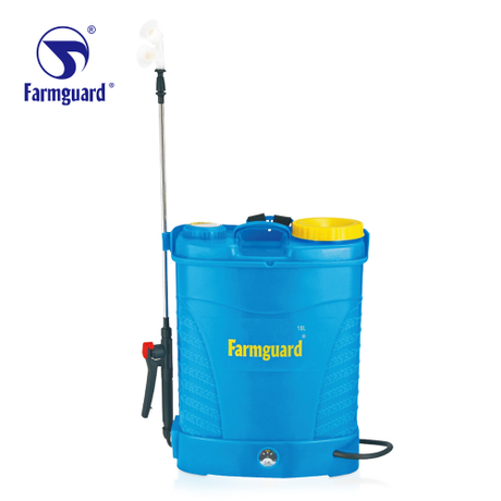 Pulverizador elétrico de mochila 16L Bomba de energia agrícola Pulverizador GF-16D-10Z